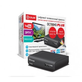 Ресивер DVB-T2 DColor D700HD Plus с поддержкой интернет