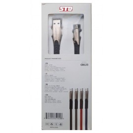 Кабель Micro USB STD CB123 3A 1m