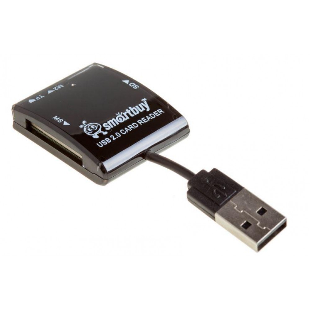 Картридер Smartbuy SBR-713-K черный