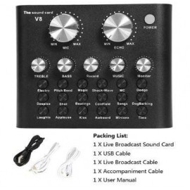 Микшер / звуковая карта The sound card v8