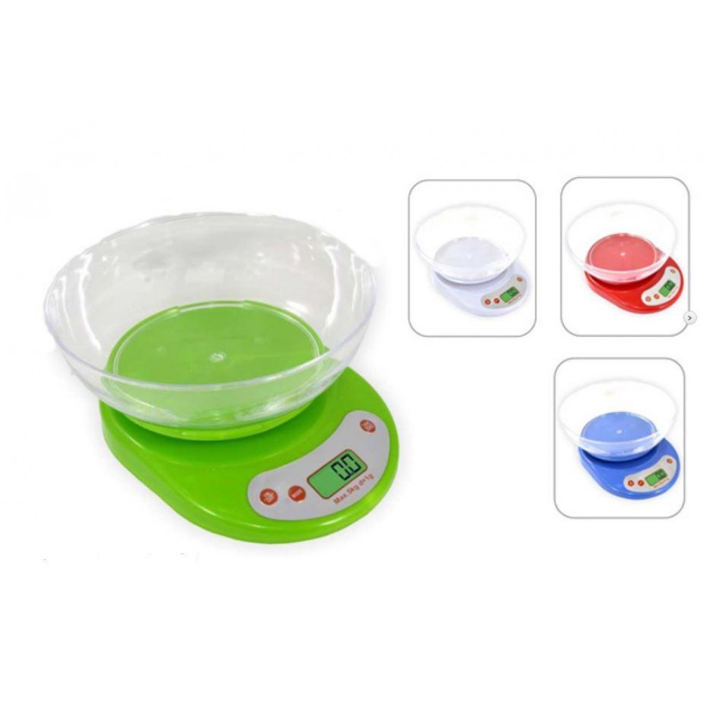 Весы точные кухонные с чашей 1-5000g EKS-333-5