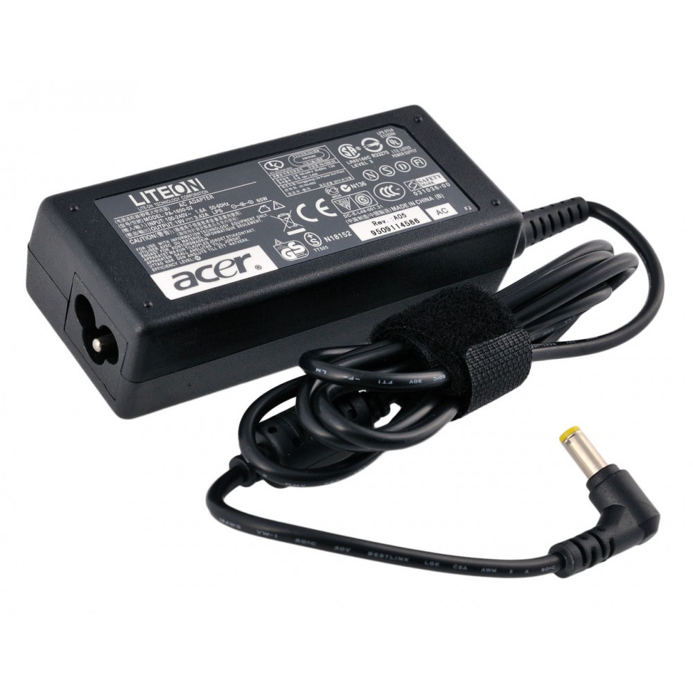 Блок питания ноутбука 19V 3.42A 5.5/1.7mm Acer