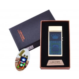 Зажигалка Usb плазменная 2 дуги "Casino"