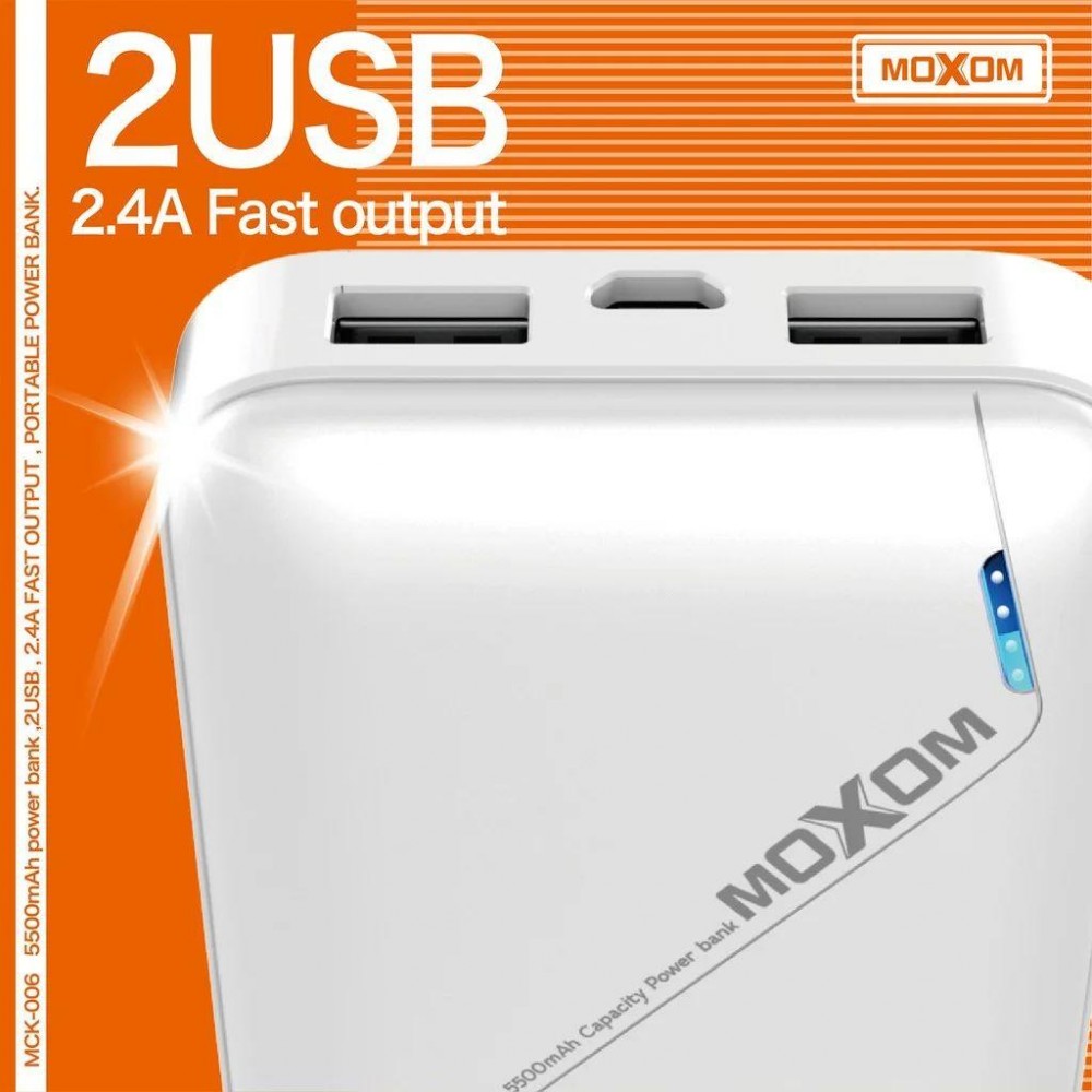 Power bank Moxom MCK-006 5500