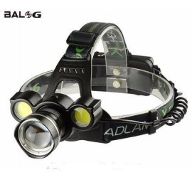 Фонарик налобный X-BALOG C878 2COB T6 Zoom
