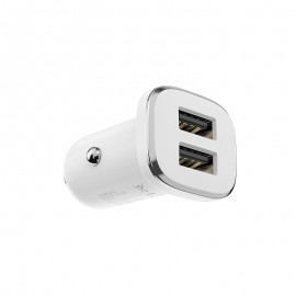 Зарядное автомобильное АЗУ Borofone BZ12 2usb 2.4a белый