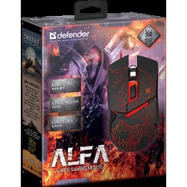 Мышка игровая Defender Alfa GM-703L