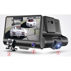 Видеорегистратор авто XPX P9 3 камеры