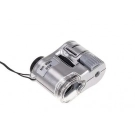 Микроскоп карманный Mini 60x 9595 с клипсой на смартфон