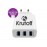 Зарядное сетевое сзу usb 3x Krutoff CH-18+micro