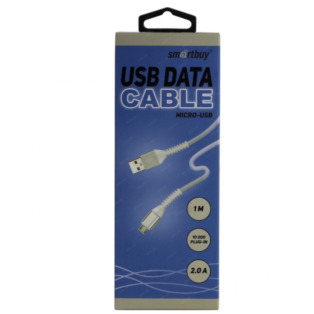 Кабель micro usb SmartBuy ik-12FLbox / ik-12SSbox