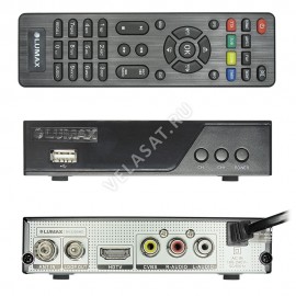 Ресивер DVB-T2/C Lumax DV3205HD с кабельным тв и интернет