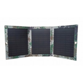 Солнечное зарядное устройство портативное / солнечная панель 19w USB 2x , до 3A