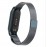 Ремешок металл для фитнес браслета Miband 5, черный