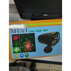 Лазерный проектор Mini Laser Stage Light с пультом