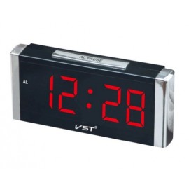 Часы LED с термометром VST-731W