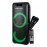 Колонка Bluetooth MP3 караоке LED 2 микрофона MEGA BOOM SBS-550