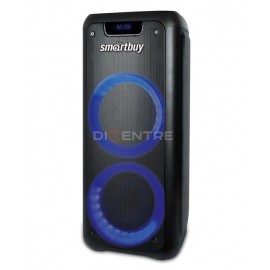 Колонка Bluetooth MP3 караоке LED 2 микрофона MEGA BOOM SBS-550
