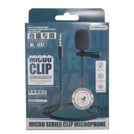 микрофон прищепка петличный Remax RL-LF31