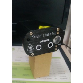 Лазерный проектор Mini Laser Stage Light + LED с пультом