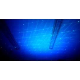 Лазерный проектор Mini Laser Stage Light + LED с пультом