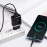 Зарядное сетевое сзу USB Borofone BA36A быстрое QC 3.0 + micro, черный