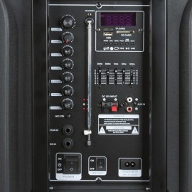 Колонка Bluetooth MP3 караоке 2 микрофона ELTronic DanceBOX 500 20-08