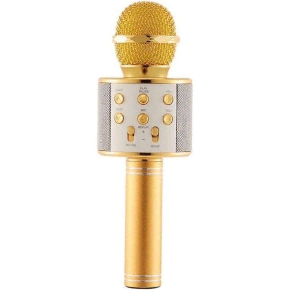 Колонка микрофон Bluetooth Mp3 караоке Wster orig WS-858