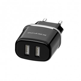 Зарядное сетевое сзу usb 2x Borofone BA25A 2.4A