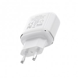 Зарядное сетевое сзу usb 2x Borofone BA25A 2.4A
