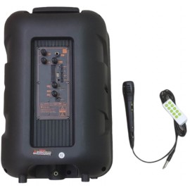 Колонка Bluetooth MP3 FM караоке с микрофоном KTS-1201