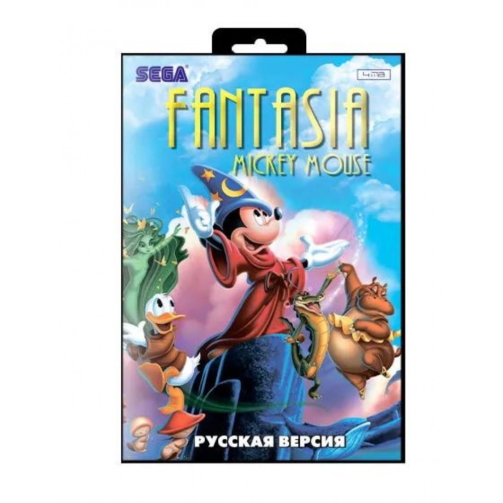 Картридж игр Sega Fantasia Mickey Mouse рус