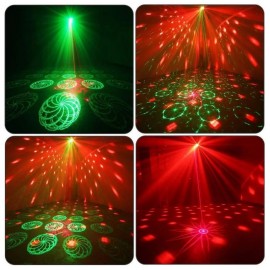 Лазерный проектор Laser Magic Ball 16in1 H12 + LED с пультом