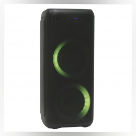 Колонка Bluetooth MP3 FM караоке LED EL10-27 DANCE BOX 100 с беспров микроф