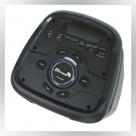 Колонка Bluetooth MP3 FM караоке LED EL10-27 DANCE BOX 100 с беспров микроф