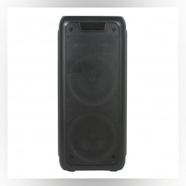 Колонка Bluetooth MP3 FM караоке LED EL10-27 DANCE BOX 100 с беспров микроф