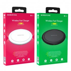 Зарядка беспроводная Qi Borofone BQ6 15w черная