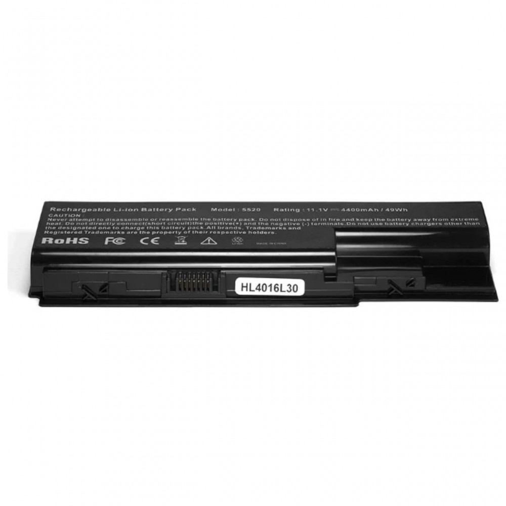 Батарея ноутбука Acer 5520 / AS07B31 11.1V / 4400 mAh