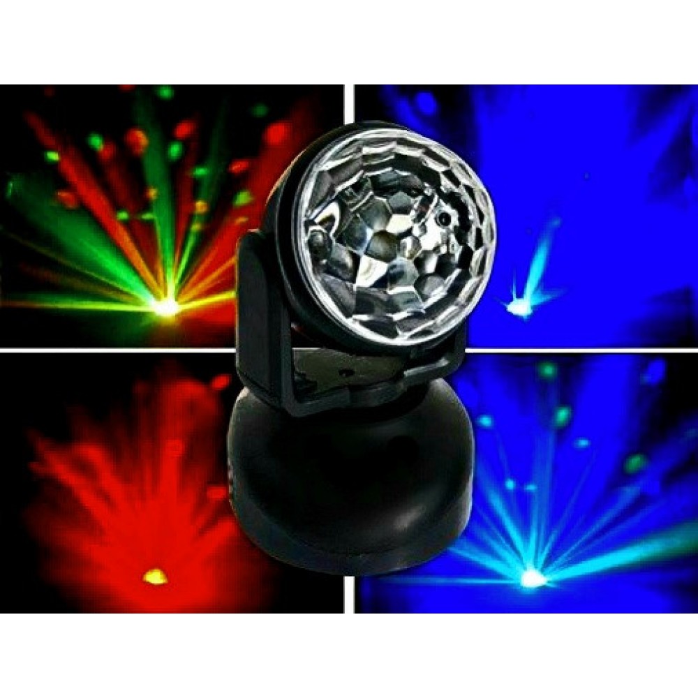 Светильник диско шар Moving Head Вращающаяся голова DD-283