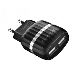 Зарядное сетевое сзу usb 2x Borofone BA24A 2.4A