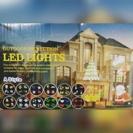 Проектор LED Lights 12 сменных узоров H9