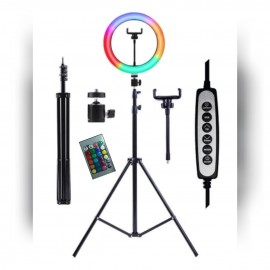 Селфи лампа кольцевая WH32 RGB