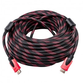 Кабель HDMI - HDMI 20m нейлон/ткань