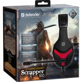 Наушники гарнитура PC игр Defender Scrapper 500 (64501)