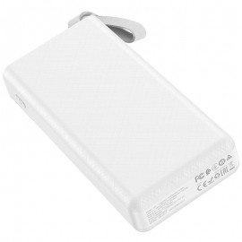 Power bank Hoco J73 30000mah, дисплей, лампа, черный