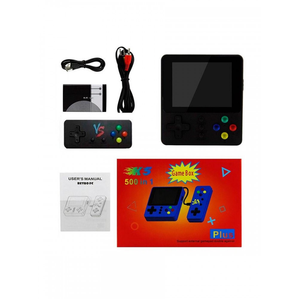 Приставка игровая портативная K5 Game Box 500 in 1 с доп джойстиком