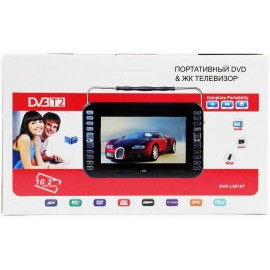 Телевизор DVD-LS919T 10.2 LCD USB DVD T2 с батареей