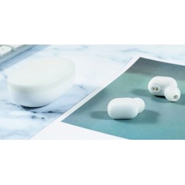Наушники Bluetooth True Wireless Xiaomi Mi Airdots (TWSEJ02LM) белые TWS orig