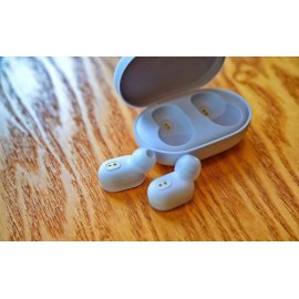 Наушники Bluetooth True Wireless Xiaomi Mi Airdots (TWSEJ02LM) белые TWS orig