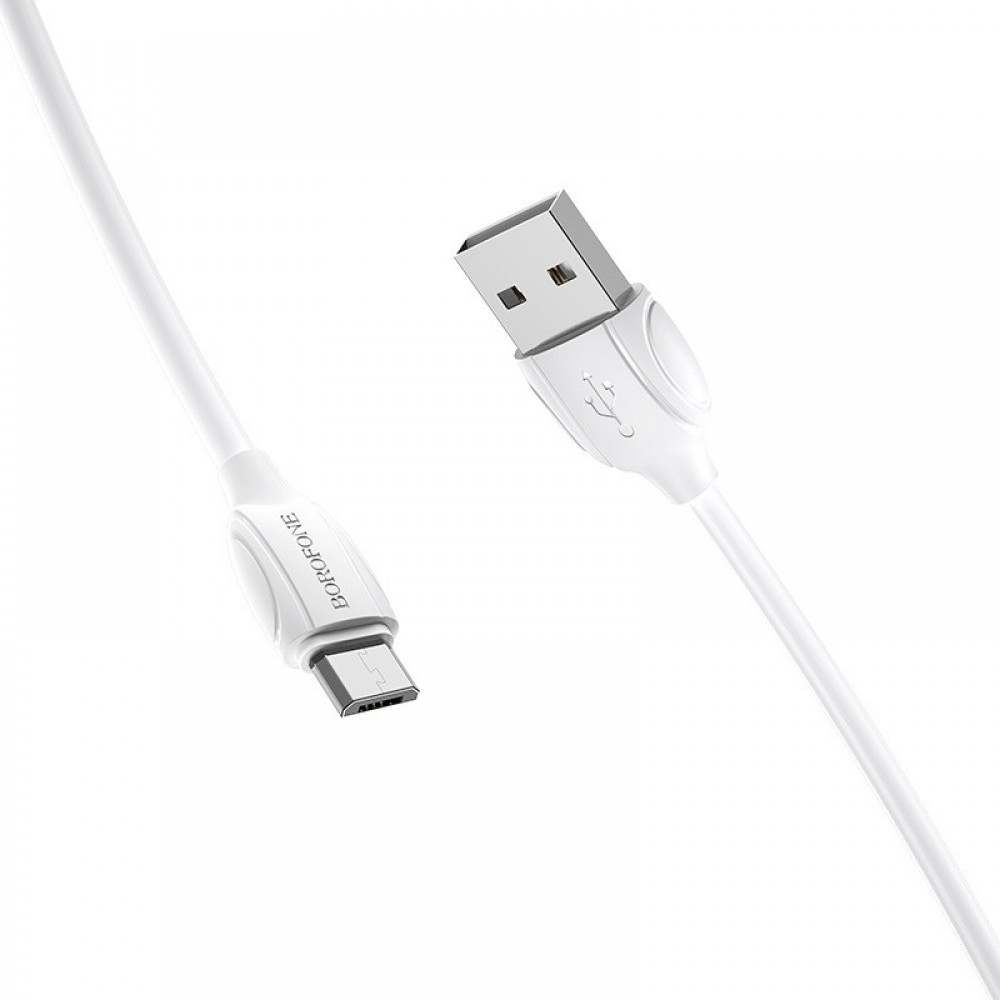 Кабель Micro USB Borofone BX19 белый